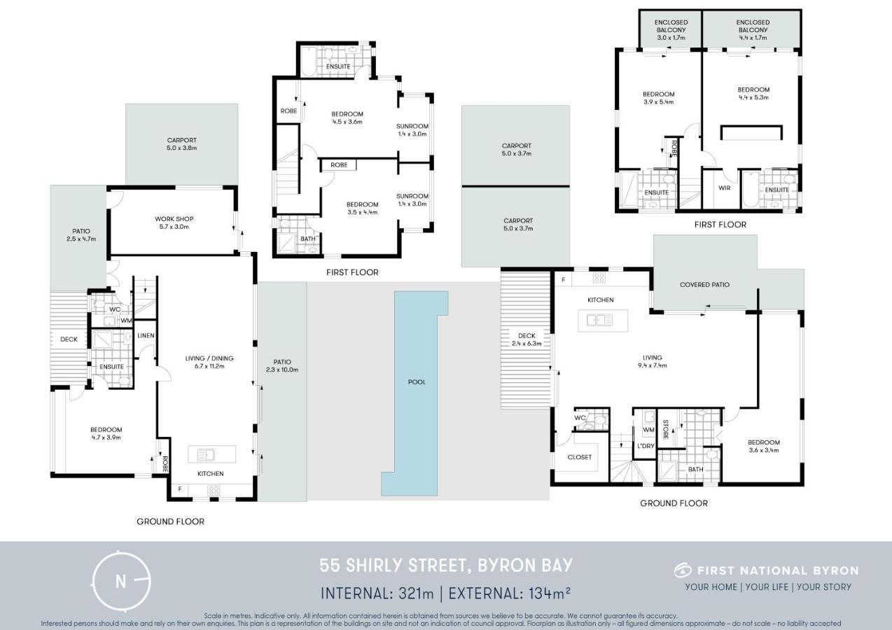 Aaman & Cinta Luxury Villas Byron Bay Luaran gambar
